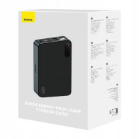 Автомобільний пуско-зарядний пристрій Baseus Super Energy Pro+ 1200A Car Jump Starter Black (Цвет Black) - фото № 8