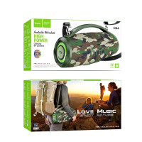 Портативна колонка HOCO HA4 mini Surge outdoor BT speaker Camouflage Green (Цвет Camouflage-Green) - фото № 2