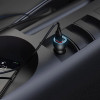 Автомобільний зарядний пристрій BOROFONE BZ9 Wise route dual port car charger Black (Черный)- № 4
