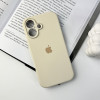 Чохол для смартфона Silicone Full Case AA Camera Protect for Apple iPhone 16 9,Antique White (Antique White)- № 6