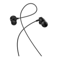 Навушники HOCO M60 Perfect sound universal earphones with mic Black (Колір Черный) - фото № 2