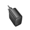 Мережевий зарядний пристрій HOCO CS63A Bright PD65W (1A1C) charger (EU) Black (7073)- № 3