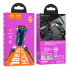 Автомобільний зарядний пристрій HOCO Z46 Blue shield single port QC3.0 18W (Micro) Sapphire Blue (Sapphire Blue)- № 5