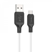 Кабель HOCO X90 Cool silicone charging data cable for Micro White (Колір Білий), Атикул k33138 |  купить на VILKI.NET - фото № 1
