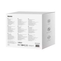 Мережевий зарядний пристрій Baseus PowerCombo Digital PowerStrip 2AC+1U+1C+Retractable-C 65W with 1.5m power cord EU Black (Цвет Черный) - фото № 6