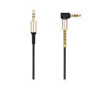 Аудіокабель HOCO UPA02 AUX Spring Audio cable Black (Цвет Black) - фото № 4