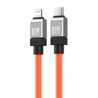 Кабель Baseus CoolPlay Series Fast Charging Cable Type-C to iP 20W 1m Orange (Цвет Orange) - фото № 2