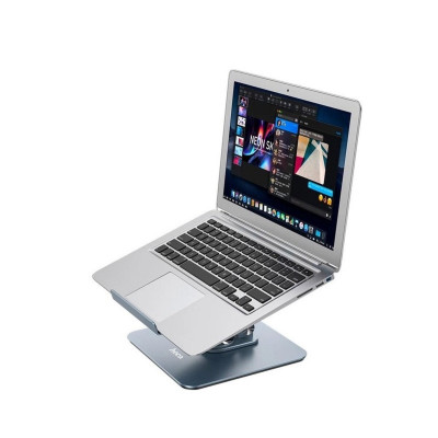 Підставка для ноутбука HOCO PH52 Might metal rotating tablet desktop holder Metal Gray - зображення 3