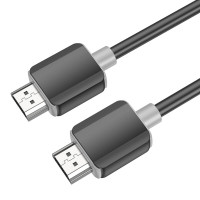 Кабель HOCO US08 HDTV 2.0 male-to-male 4K HD data cable(L=2M) Black (Цвет 7073) - фото № 4