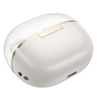 Бездротові навушники BOROFONE FQ5 Spirit clip-on true wireless BT headset Milky white (Цвет Milky-White) - фото № 5