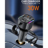 АЗП з FM-модулятором WUW-C220 Black (Black)- № 6