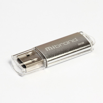 Flash Mibrand USB 2.0 Cougar 32Gb Silver - зображення 1