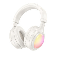 Бездротові навушники HOCO W48 Focus BT headphones Milky white