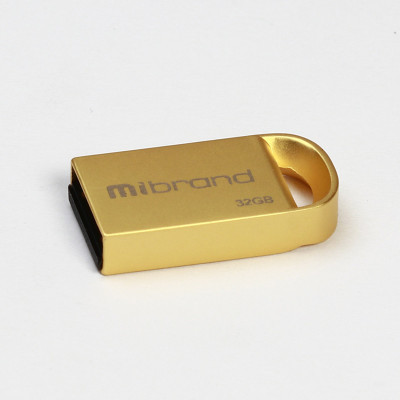 Flash Mibrand USB 2.0 Lynx 32Gb Gold - зображення 1