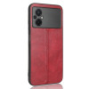Чохол для смартфона Cosmiс Leather Case for Poco M5/M5 5G Red (CoLeathPocoM5Red) - зображення 2