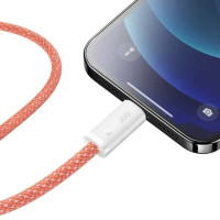 Кабель Baseus Dynamic Series Fast Charging Data Cable Type-C to iP 20W 2m Orange (Цвет Orange) - фото № 5