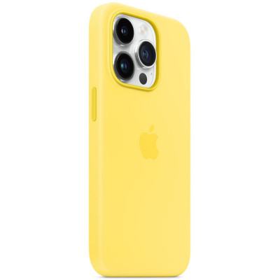 Чохол для смартфона Silicone Full Case AAA MagSafe IC for iPhone 14 Pro Canary Yellow - изображение 2
