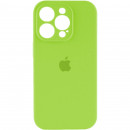 Чохол для смартфона Silicone Full Case AA Camera Protect for Apple iPhone 16 Pro Max 24,Shiny Green