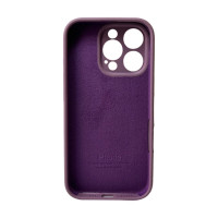 Чохол для смартфона Silicone Full Case AA Camera Protect for Apple iPhone 16 Pro Max 36,Blackcurrant (Колір Blackcurrant) - фото № 3