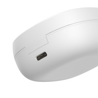 Бездротові навушники Baseus Encok True Wireless Earphones WM01 Plus White (Цвет Білий) - фото № 5