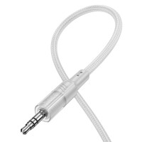 Аудiокабель HOCO UPA27 Spirit transparent digital audio conversion cable iP Black (Колір Черный) - фото № 3