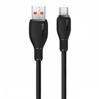 Кабель Baseus Pudding Series Fast Charging Cable USB to Type-C 100W 1.2m Cluster Black (Цвет Cluster Black) - фото № 4