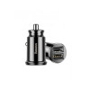 Автомобільний зарядний пристрій Baseus Grain Pro Car Charger (Dual USB 4.8A ) Black (Черный)- № 2