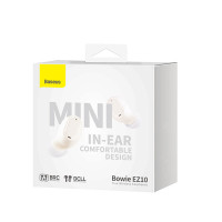 Бездротові навушники Baseus Bowie EZ10 True Wireless Earphones White (Цвет 7068) - фото № 2