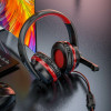 Навушники HOCO W103 Magic tour gaming headphones Red - изображение 4