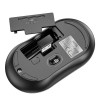 Миша Hoco GM21 Platinum 2.4G business wireless mouse Black Yellow - изображение 3