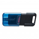 Флеш-накопичувач Kingston USB 3.2 DT 80M 256GB Type-C Black/Blue
