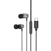 Навушники BOROFONE BM95 Excepcional universal earphones with microphone Black (Black)- № 3