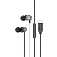Навушники BOROFONE BM95 Excepcional universal earphones with microphone Black (Цвет Black) - фото № 3