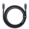 Кабель Baseus Flash Series 2 USB4 Full Featured Data Cable Type-C to Type-C 240W 1m Cluster Black (Cluster Black)- № 4