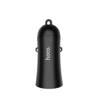 Автомобільний зарядний пристрій HOCO Z30A Easy route dual port car charger Black (Цвет 7073) - фото № 3
