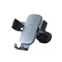 Автотримач для телефона Baseus Metal AgeⅡ Gravity Car Mount（Air Outlet Version）Dark Grey