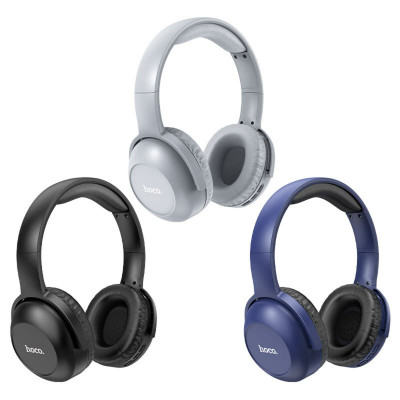 Навушники HOCO W33 Art sount BT headset Grey (6931474755094) - изображение 3
