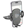 Тримач для мобільного HOCO H11 General car holder(CD slot) Black - зображення 3