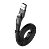 Кабель Baseus Two-in-one Portable Cable（Android/iOS）1.2m Black - зображення 3
