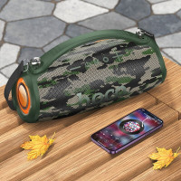 Портативна колонка HOCO HA4 mini Surge outdoor BT speaker Camouflage Green (Цвет Camouflage-Green) - фото № 4