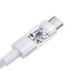 Кабель Baseus Gem Fast-Charging Data Cable USB to USB-C 100W 1m Moon White (Moon White)- № 4