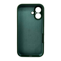 Чохол для смартфона Silicone Full Case AA Camera Protect for Apple iPhone 16 40,Atrovirens (Колір Atrovirens) - фото № 3