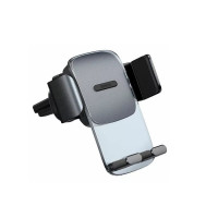 Автотримач для телефона Baseus Easy Control Clamp Car Mount Holder (Air Outlet Version)Black (Цвет 7073) - фото № 5