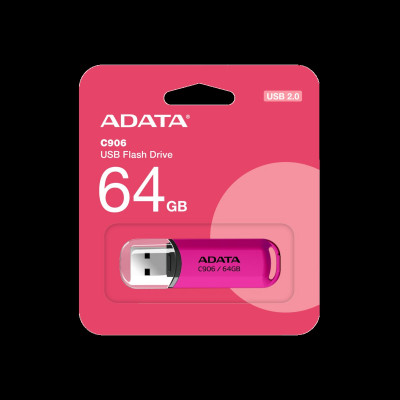 Flash A-DATA USB 2.0 C906 64Gb Purple Pink - изображение 3
