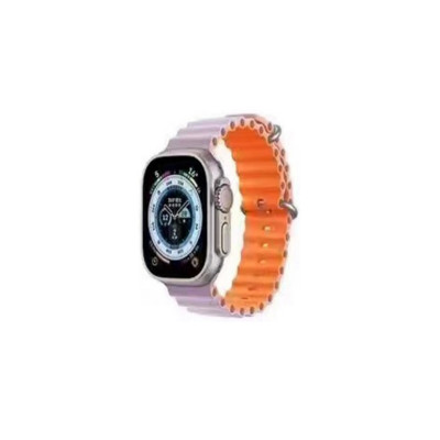 Ремінець для годинника Apple Watch Ocean two-tone 42/44/45/49mm 32.Purple-Orange (Ocean42-32.Purple-Orange) - изображение 1