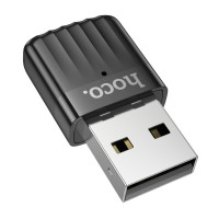 Wi-Fi адаптер HOCO HI33 WiFi5 USB internal antenna wireless network card Black (Цвет 7073) - фото № 4