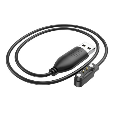 Кабель HOCO Y5/Y6/Y7/Y8/Y5 Pro Smart watch charging cable Black (6931474760838) - изображение 1