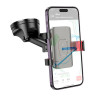 Автотримач для телефона HOCO H22 Dragon automatic clamping car holder(center console) Red Black (Red Black)- № 6
