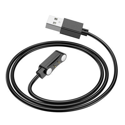 Кабель BOROFONE BD8 Smart sports watch charging cable Black - зображення 2