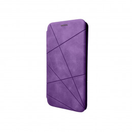 Чохол-книжка для смартфона Dekker Geometry for Xiaomi Redmi Note 12 Pro 4G Lilac